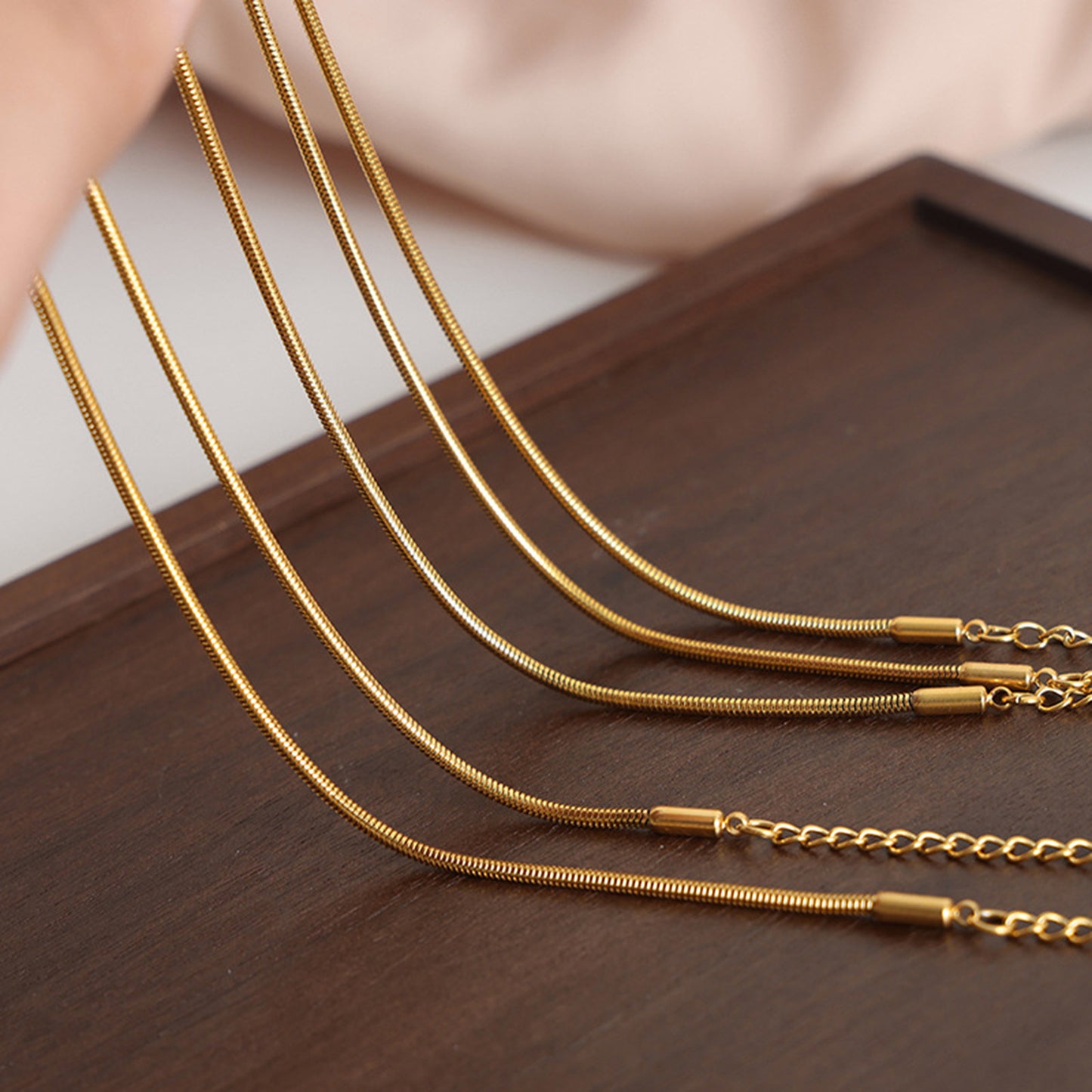 18K Gold-Plated Minimalist Bracelet