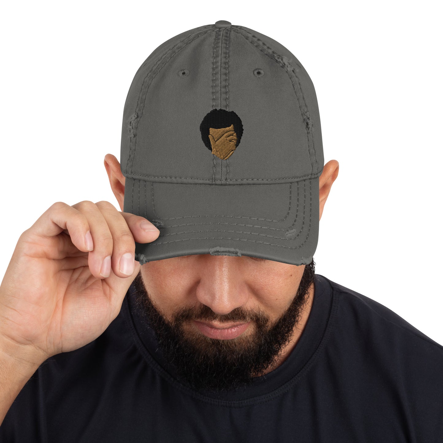 Distressed FW Logo Dad Hat