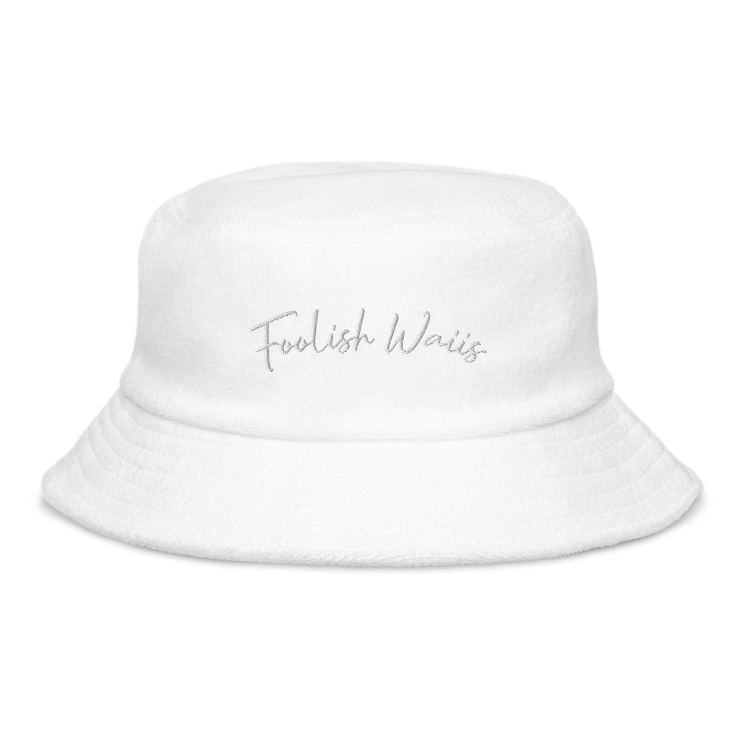 Terry Cloth Bucket Hat